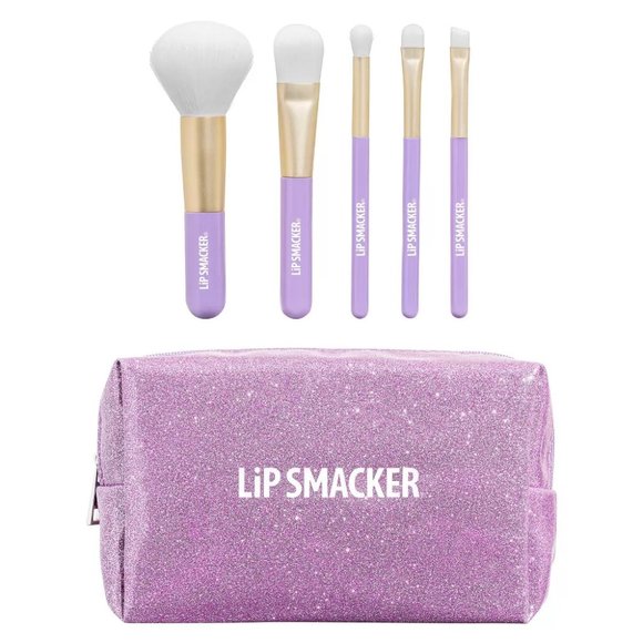 New Lip Smacker 6 Piece Makeup Brush Set - Picture 2 of 5